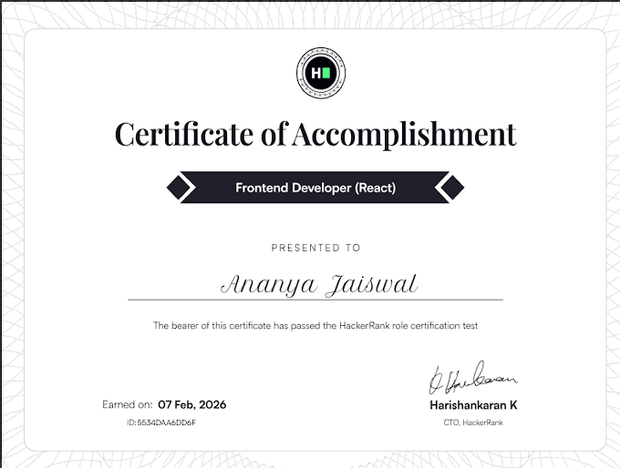 Frontend Developer (React)